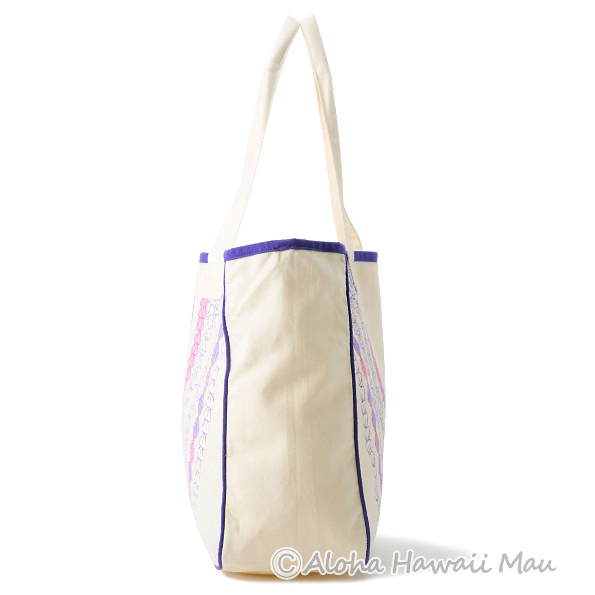ハワイ限定〉ホールフーズマーケットトートバッグ レイ柄 エコバッグ