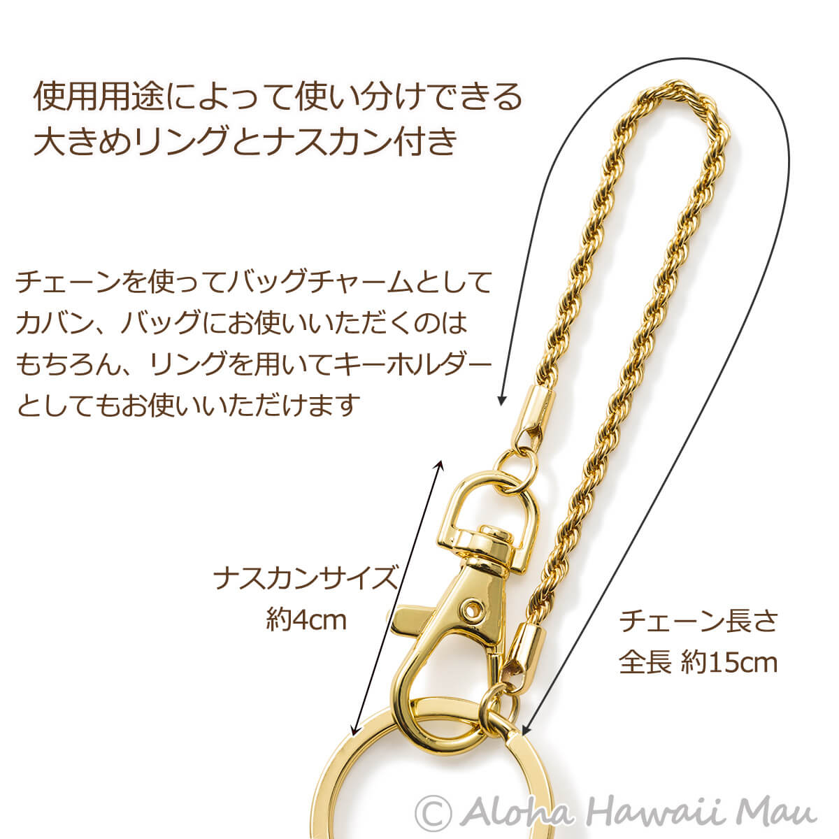 タッセル キーホルダー 810 ホヌ フェザー レザータグ ハワイアン シュリンクレザー]メダリオンタッセルキーホルダーcolor