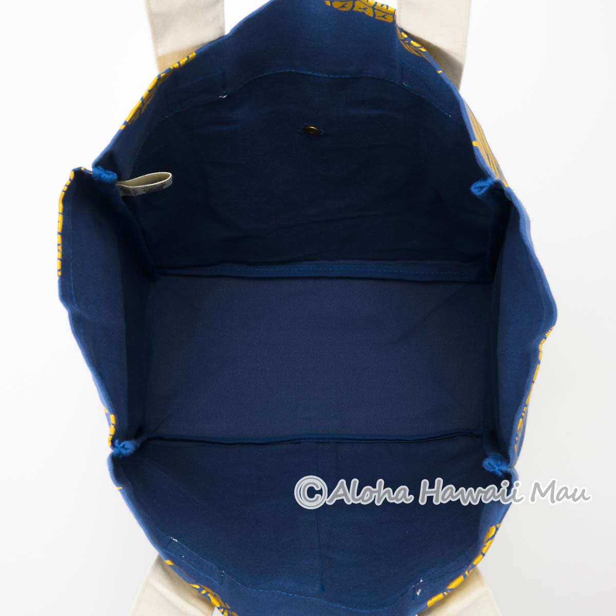 〈ハワイ限定〉ホールフーズマーケット トートバッグ パイナップル柄 ネイビー ハイドロトート エコバッグ WHOLE FOODS MARKET・ハワイ直輸入