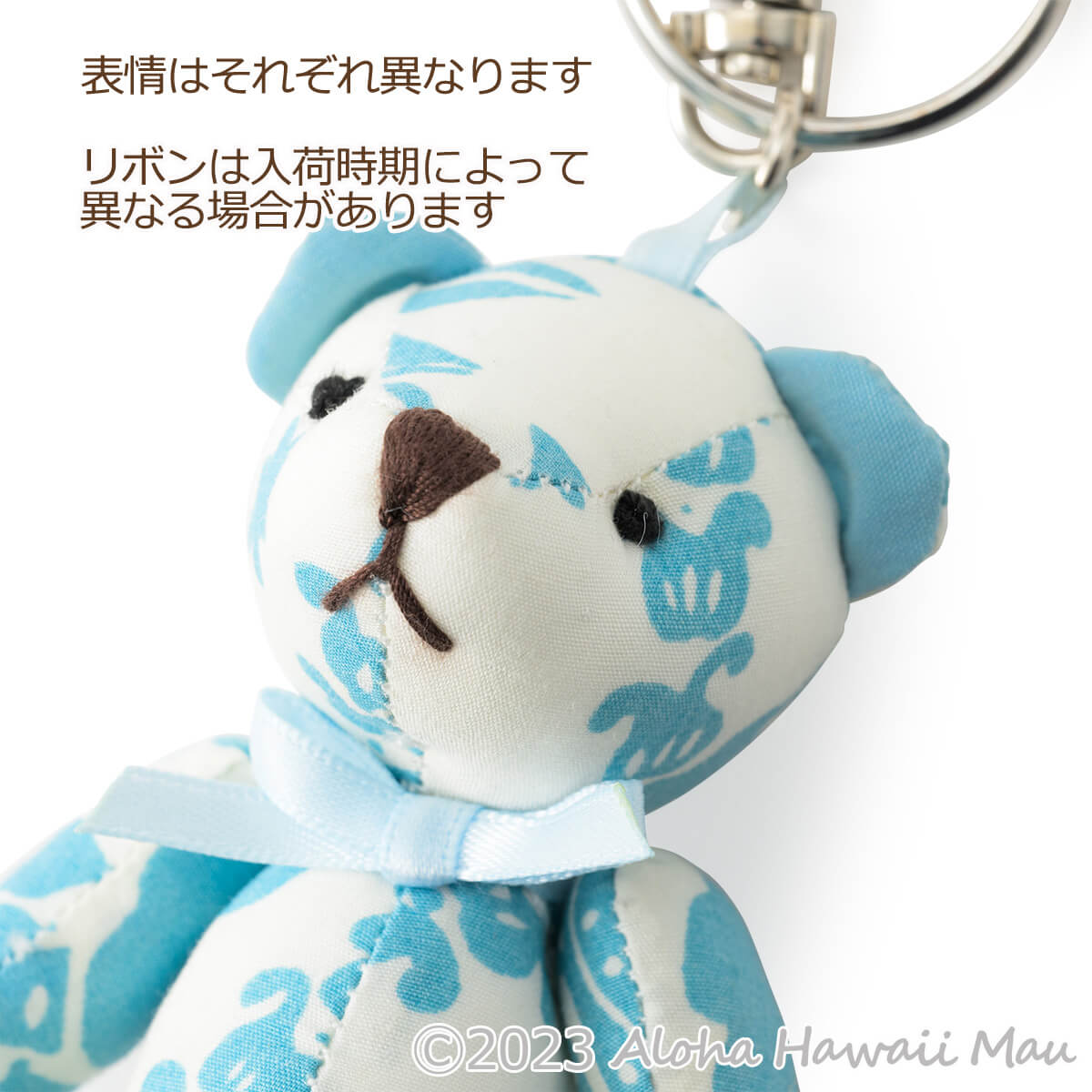 フラベアキーホルダー〈チャーム付リボンラッピング〉ハワイギフト 