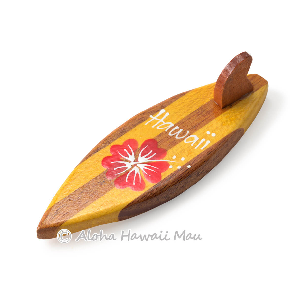 ハワイアン マグネット サーフボード型 ウッドマグネット HAWAII