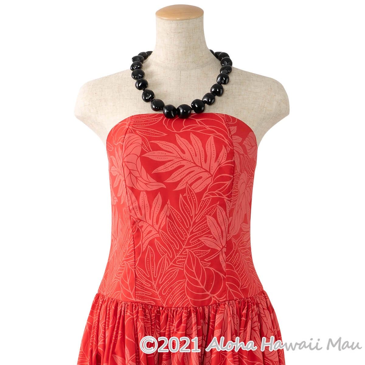 フラダンス レイ ククイ レイ チョーカー ブラック | フラダンス