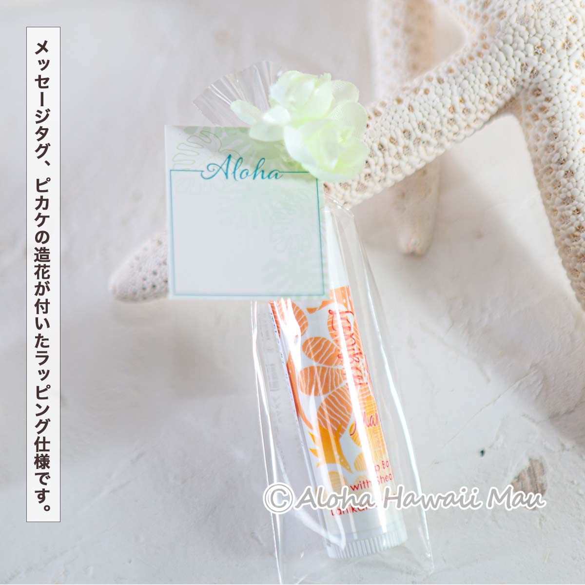 リップバーム 4g〈メッセージタグ付〉ハワイギフト LANIKAI Bath＆Body ラニカイ バス＆ボディ