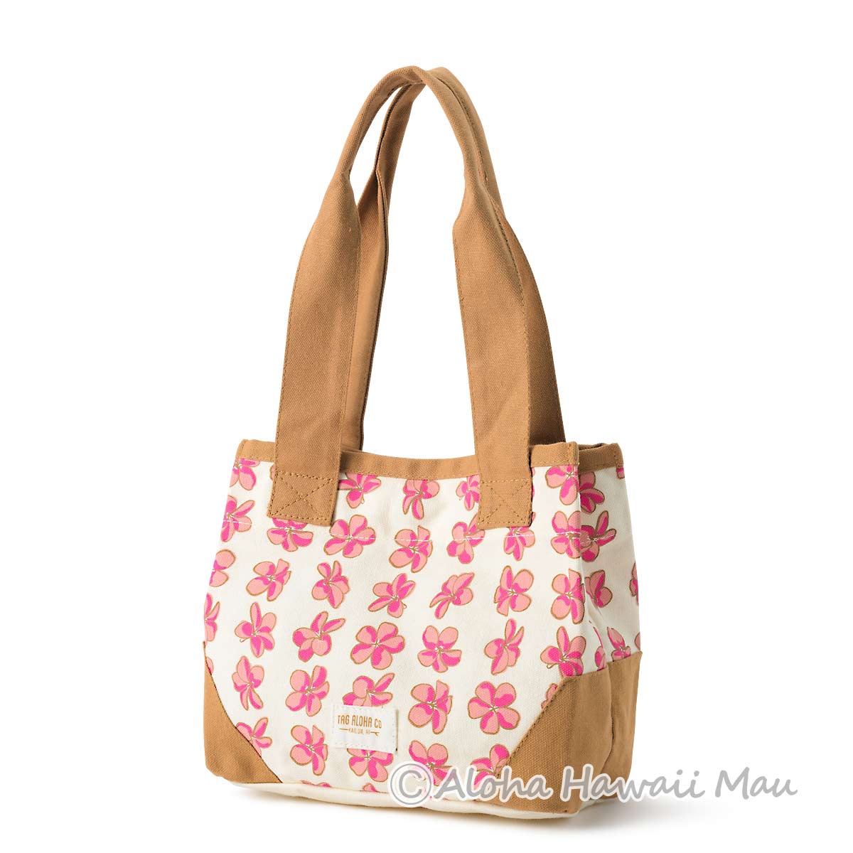 ハワイ限定〉ホールフーズマーケット ミニトートバッグ ピンク