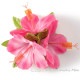 フラダンス 髪飾り ハイビスカス 髪飾り ピンク ヘアクリップ