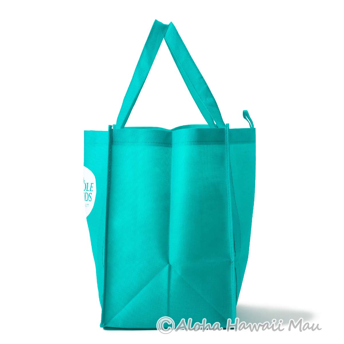 ハワイ限定〉ホールフーズマーケット 不織布 エコバッグ エメラルド