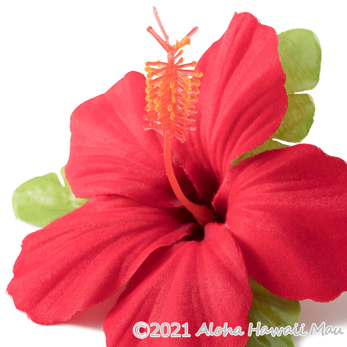 フラダンス 髪飾り ハイビスカス 1P レッド | フラダンスアイテム