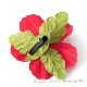 フラダンス 髪飾り ハイビスカス 1P レッド