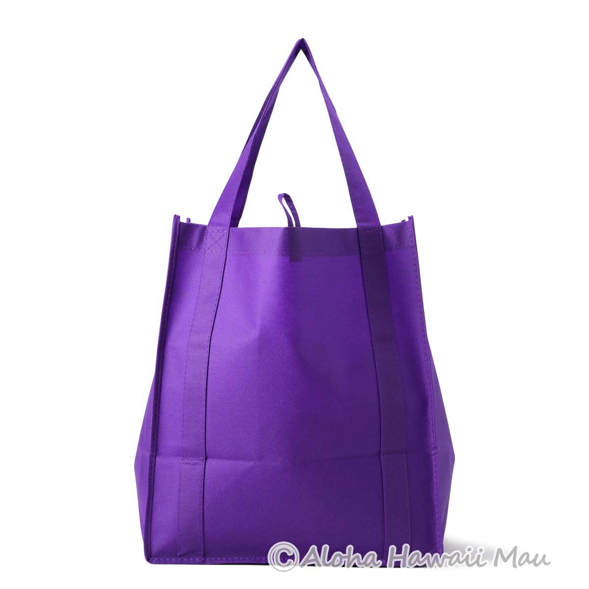 ハワイ限定〉ホールフーズマーケット 不織布 エコバッグ パープル