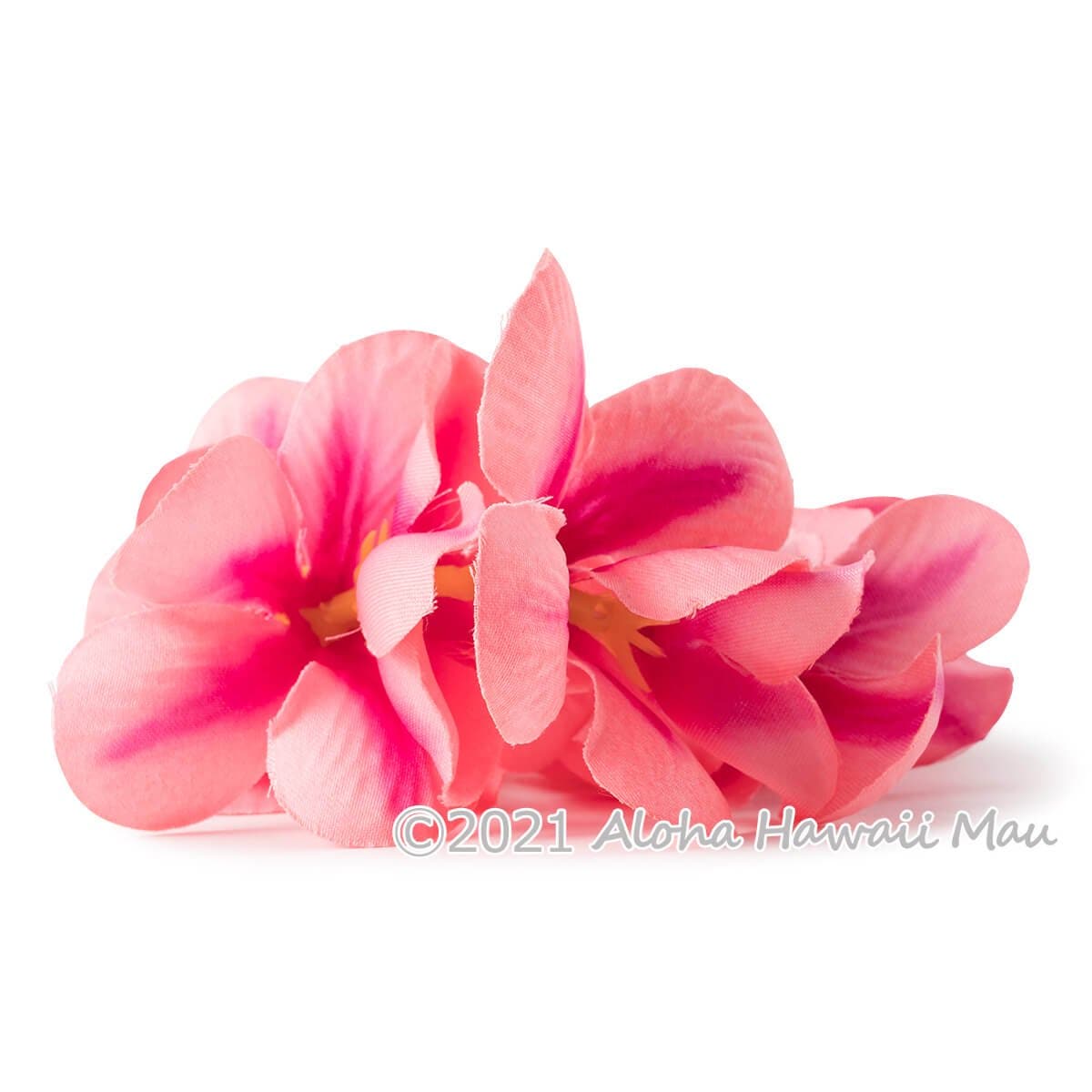 プルメリア ブレスレット ピーチ プルメリア フラ クウペエ アンクレット