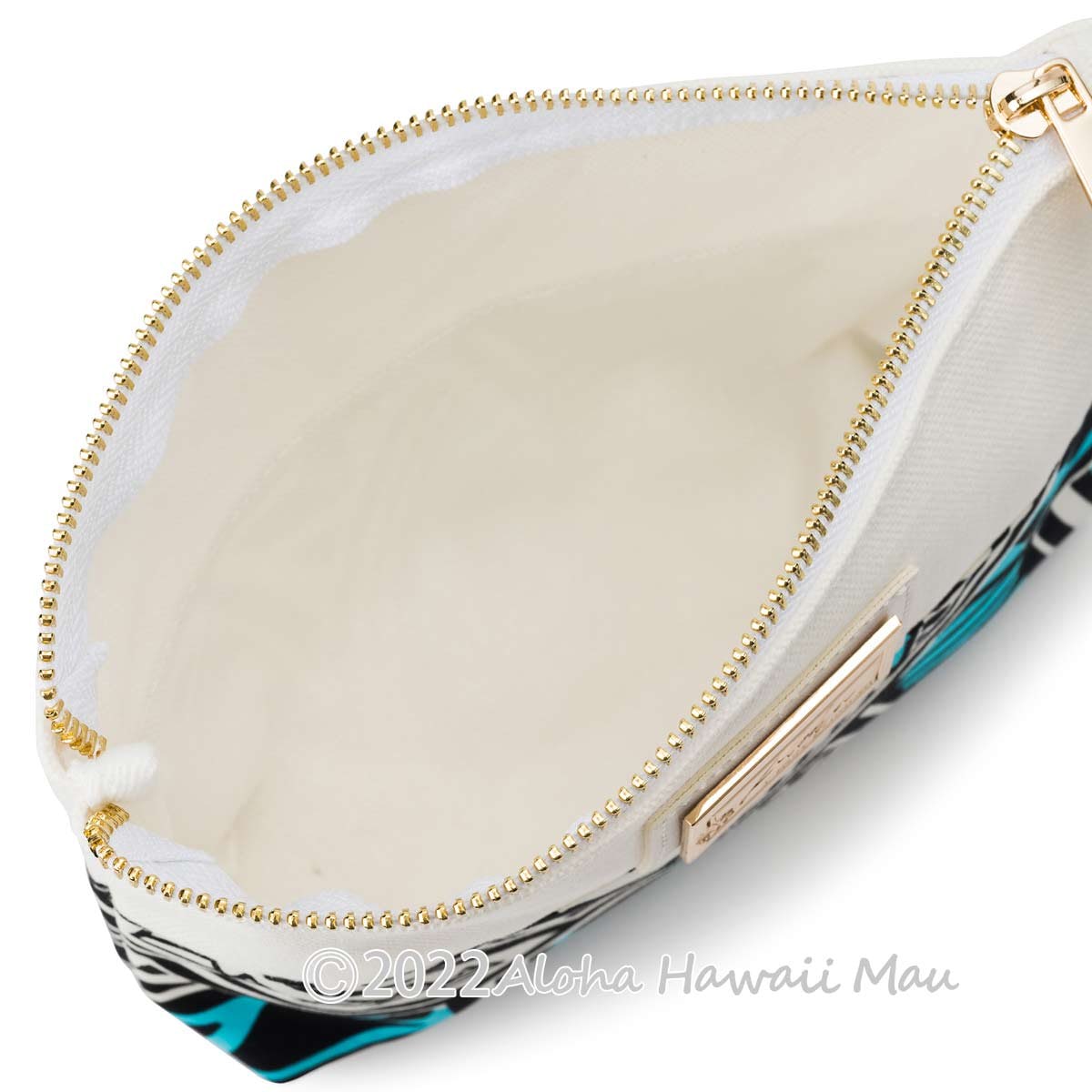 ハワイアンポーチ ナニポーチ 化粧ポーチ ポリネシアン柄(トライバル