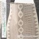 ハワイアントートバッグ タパ柄 トープカラー(ブラウン×グレー) Kauhale Living カウハレ リビング