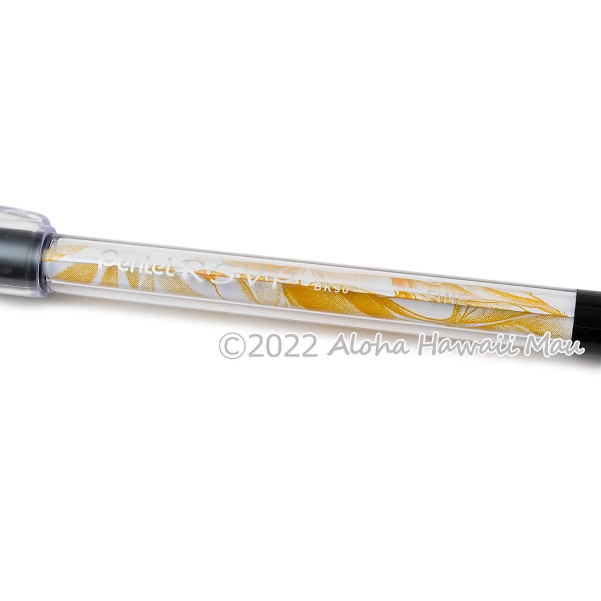 ハワイアン ボールペン イエロージンジャー Kanaka Prints