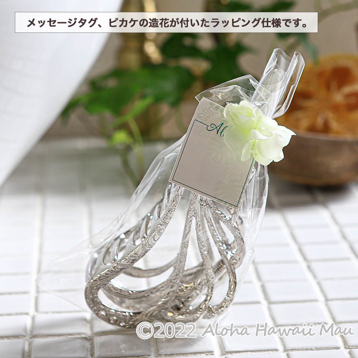 シェルノア ヘアクリップ 2カラー ハワイアン ヘアアクセサリー