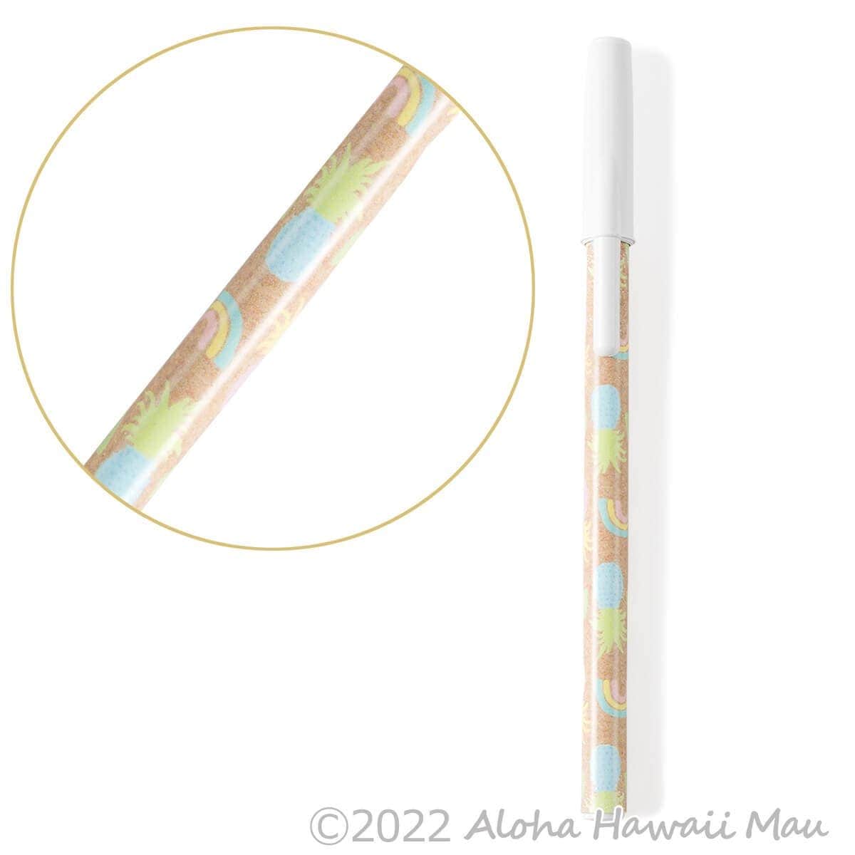 ハワイアン ボールペン レインボー