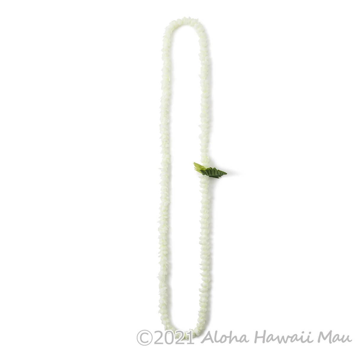 フラダンス レイ ピカケ シングル ロング レイ ライトグリーン 緑