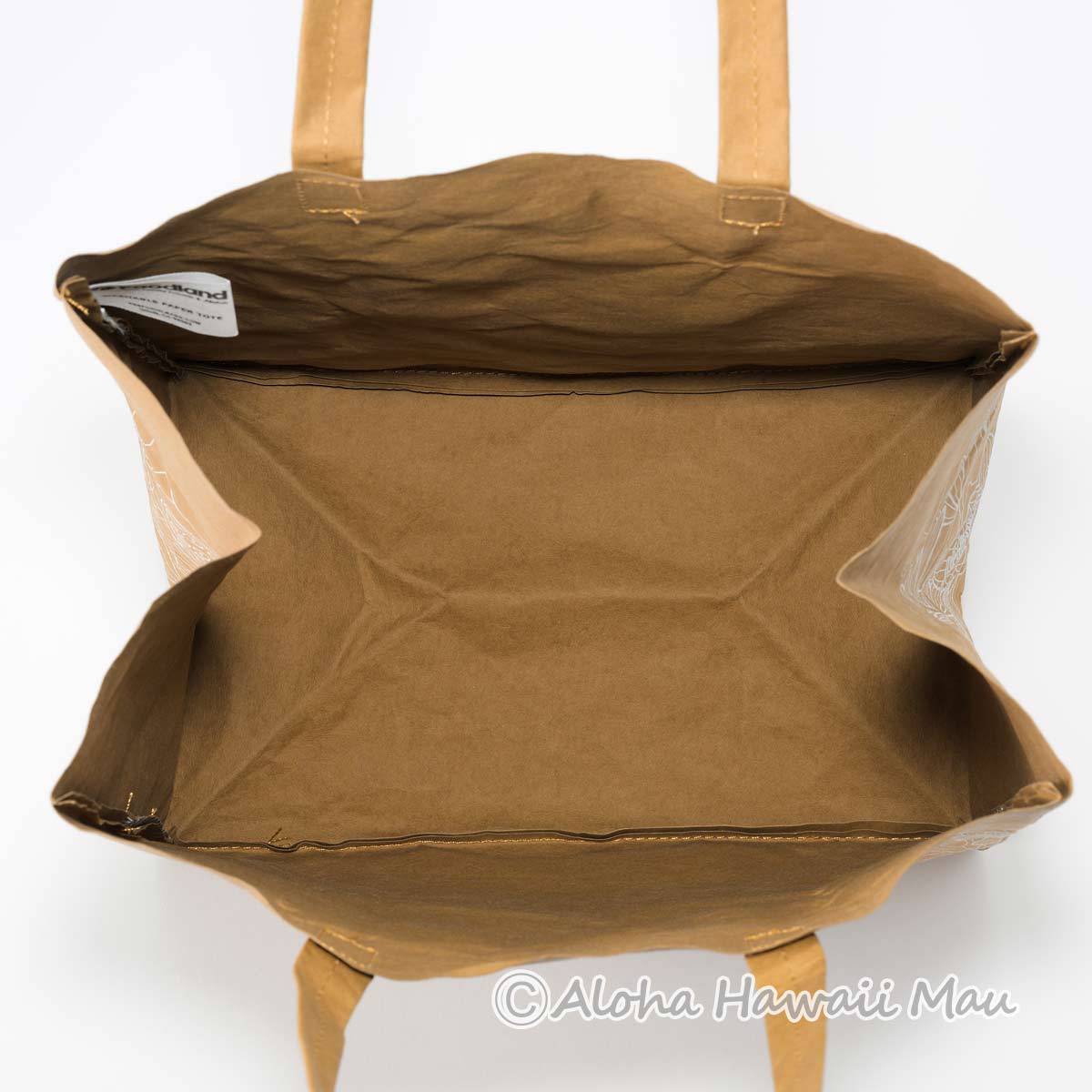 ハワイ限定〉フードランド ペーパーエコバッグ フラワー柄