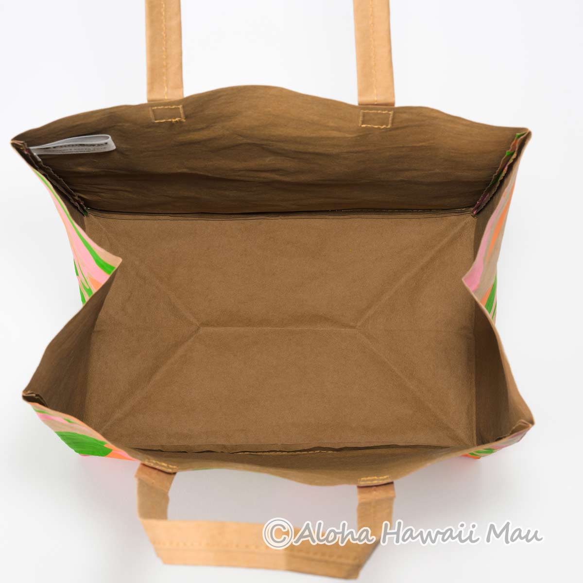 〈ハワイ限定〉フードランド ペーパーエコバッグ バードオブパラダイス柄 リユーザブル トートバッグ Foodland・ハワイ直輸入