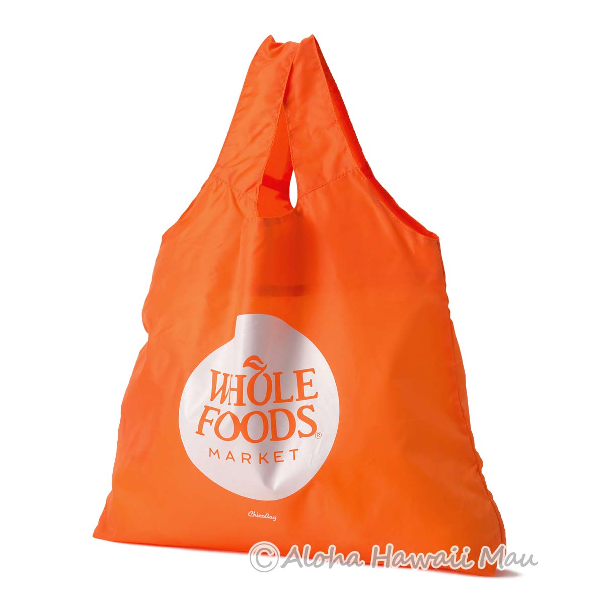 【限定品☆新品未使用タグ付き】Morozoff エコバッグ 限定サイズ 完売品 ホールフーズマーケット 折りたたみ エコバッグ オレンジ CHICO BAG