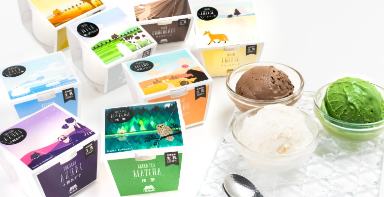 あいすの家 北海道カップアイス 8個セット | HOKUREN GREEN +PLUS