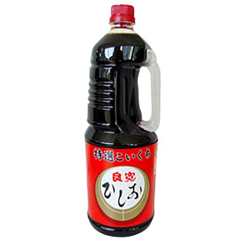 おしょうゆページ 純正ひしお 1.8L | 昔ながらのしょうゆ | 越後良寛しょうゆオンライン