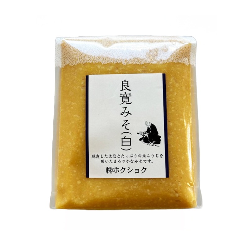 良寛みそ 白みそ（粒）1kg | その他 | 越後良寛しょうゆオンラインショップ