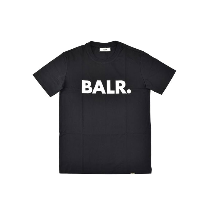 BALR./ボーラー BRAND STRAIGHT T-SHIRT BLACK