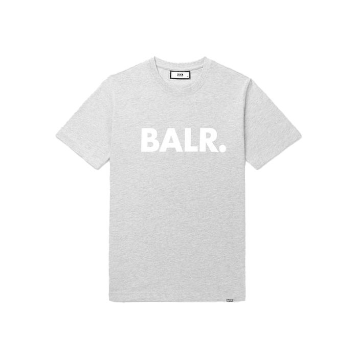 BALR./ボーラー BRAND STRAIGHT T-SHIRT GRAY