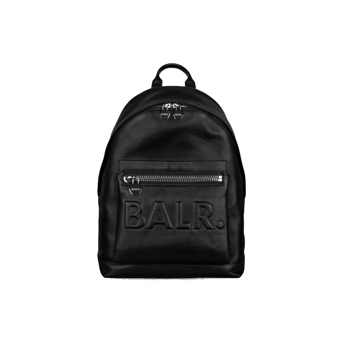 BALR./ボーラー BT LEATHER GRANDE BACKPACK BLACK