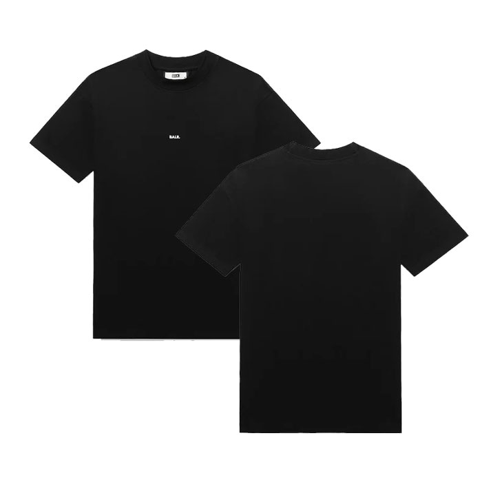 BALR./ボーラー【日本限定】BRAND BOX T-SHIRT JETBLACK