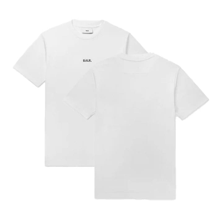 BALR./ボーラー Q-SERIES REGULAR FIT T-SHIRT BRIGHT WHITE