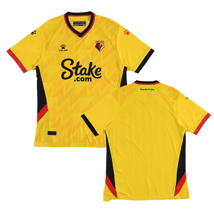 ワトフォード 22-23 HOME 半袖レプリカユニフォーム