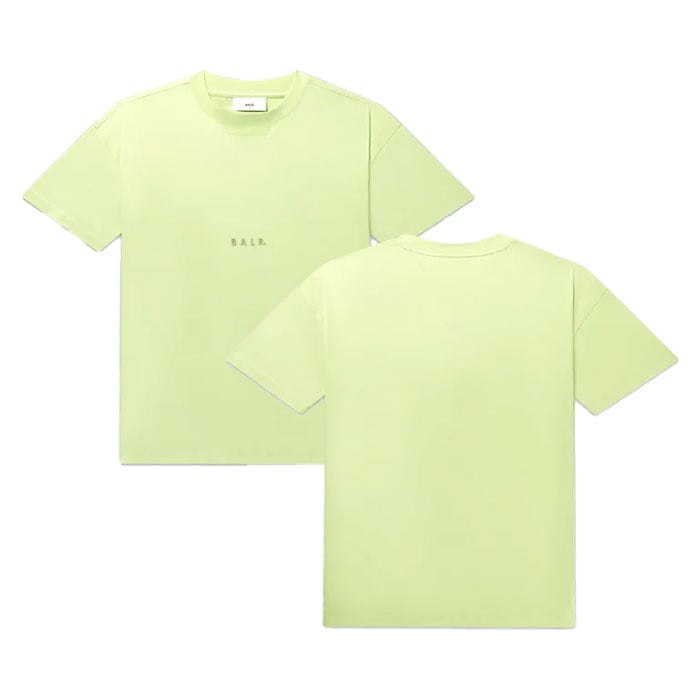 BALR./ボーラー LOGO BOX T-SHIRT / REED GREEN