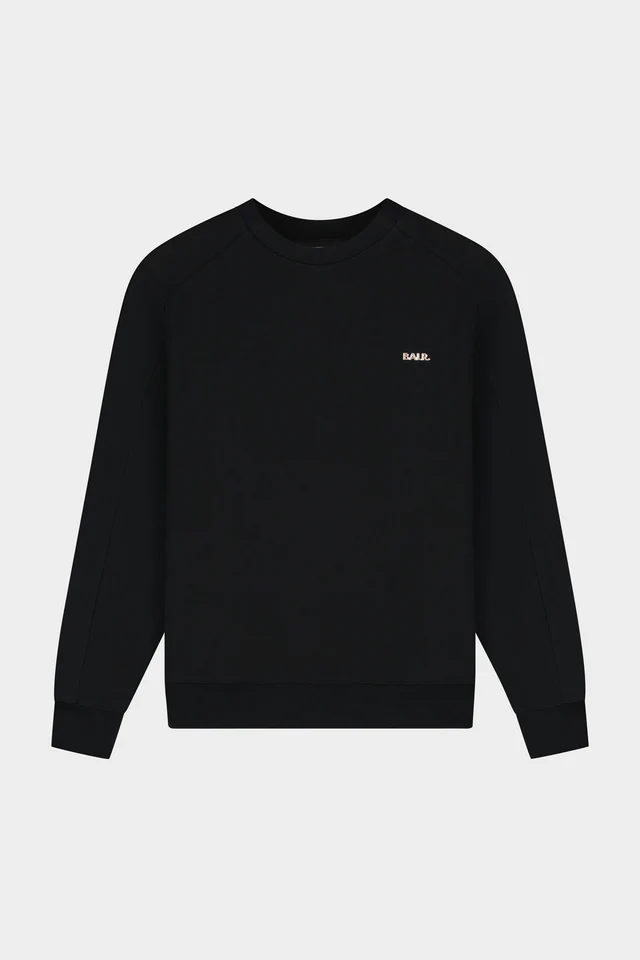 BALR./ボーラー Q SERIES CREWNECK - JET BLACK
