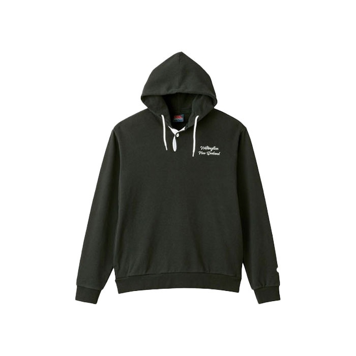 canterbury/カンタベリー RUGGER SWEAT HOODY BLACK