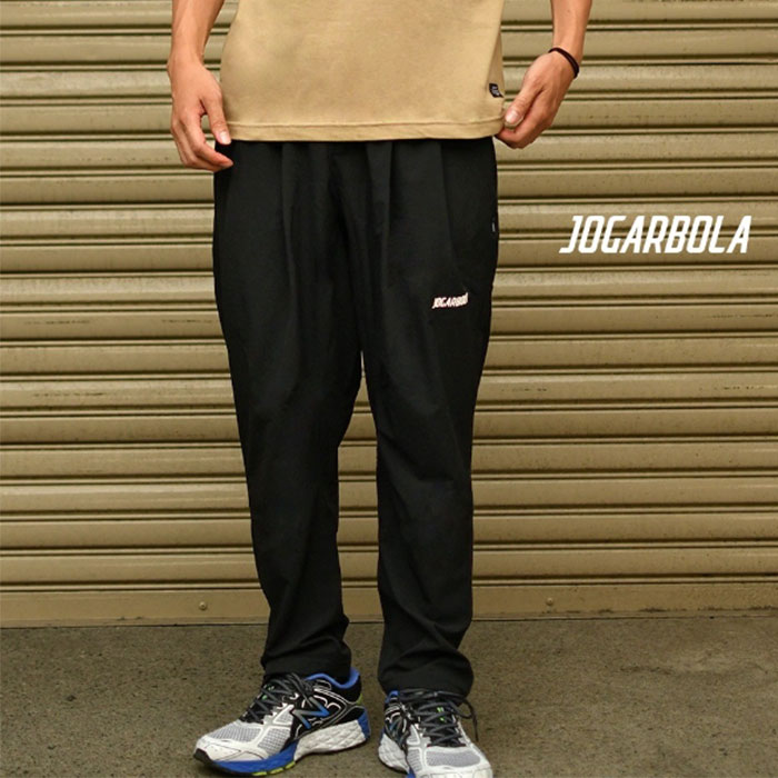 JOGARBOLA/ジョガボーラ TAPERED LONG PANTS BLACK | JOGARBOLA