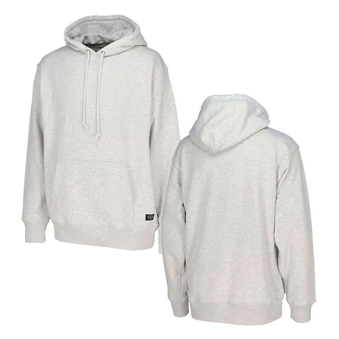 JOGARBOLA/ジョガボーラ FUTEBOL HEAVY WEIGHT PULLOVER SWEAT PARKA ASH