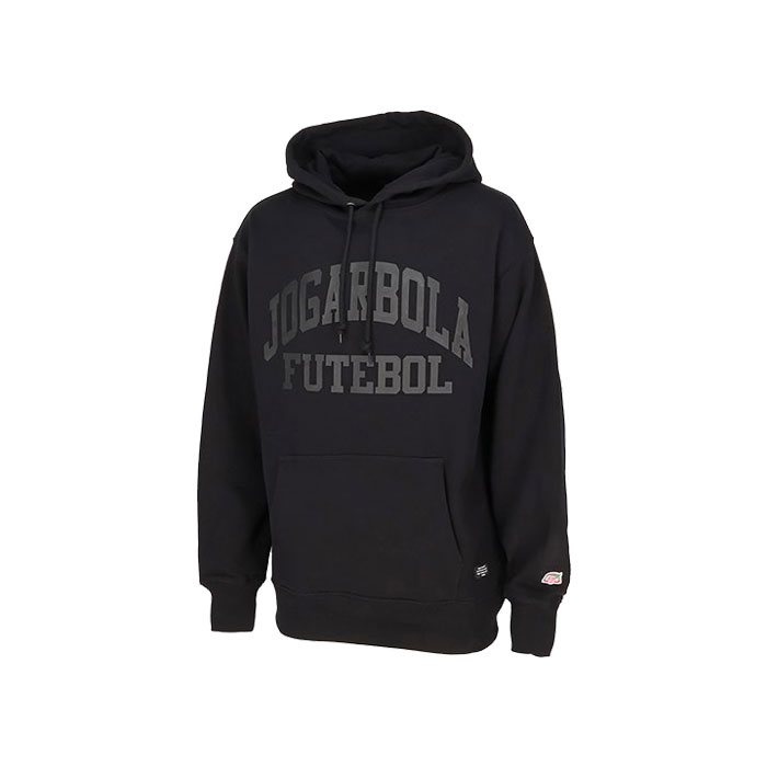 JOGARBOLA/ジョガボーラ FUTEBOL HEAVY WEIGHT PULLOVER SWEAT PARKA  BLACK