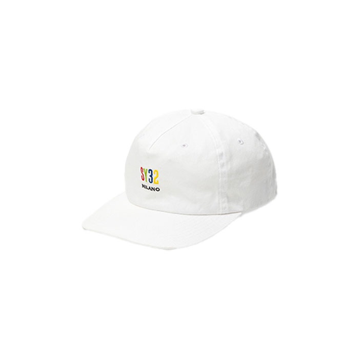 SY32 by SWEET YEARS【2023FW新作】EMBROIDERY MINI LOGO CAP 14406 WHITE