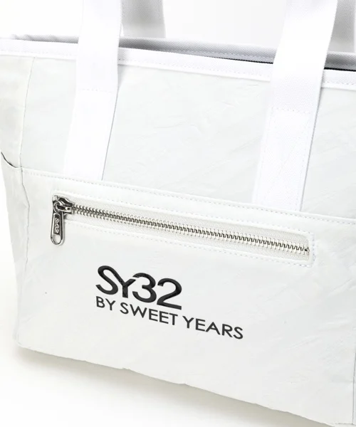 SY32 by SWEET YEARS【2023FW新作】JACQUARD CART BAG SYG-24S103 WHITE