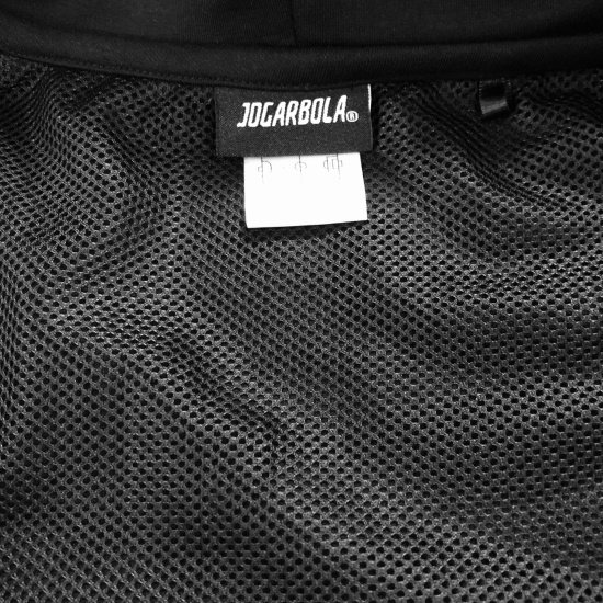 JOGARBOLA/ジョガボーラ TECH SWEAT ZIP HOODIE BLACK