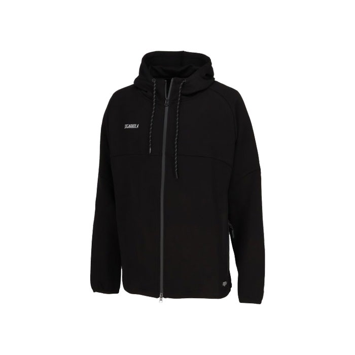 JOGARBOLA/ジョガボーラ TECH SWEAT ZIP HOODIE BLACK