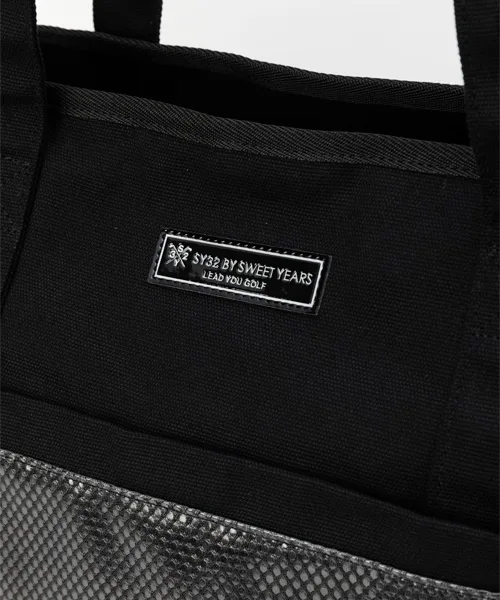 SY32 by SWEET YEARS【2023FW新作】GARDEN TOTE BAG SYG-24S100BLACK