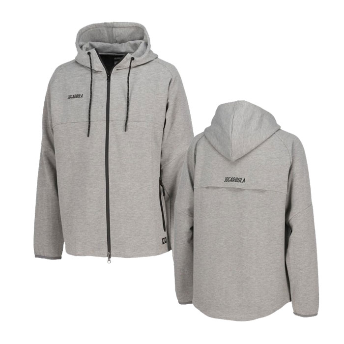 JOGARBOLA/ジョガボーラ TECH SWEAT ZIP HOODIE GRAY