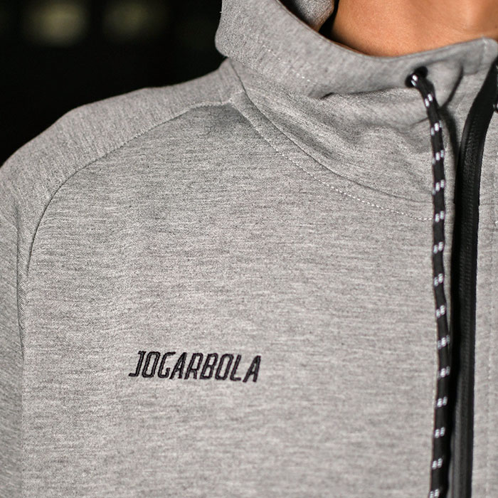 JOGARBOLA/ジョガボーラ TECH SWEAT ZIP HOODIE GRAY