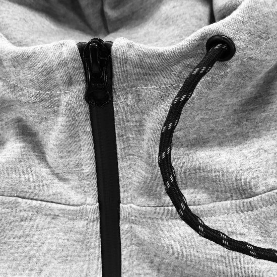 JOGARBOLA/ジョガボーラ TECH SWEAT ZIP HOODIE GRAY