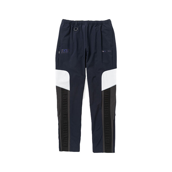 SY32 by SWEET YEARS 3D TAPE AUTHENTIC ZIP PANTS NAVY