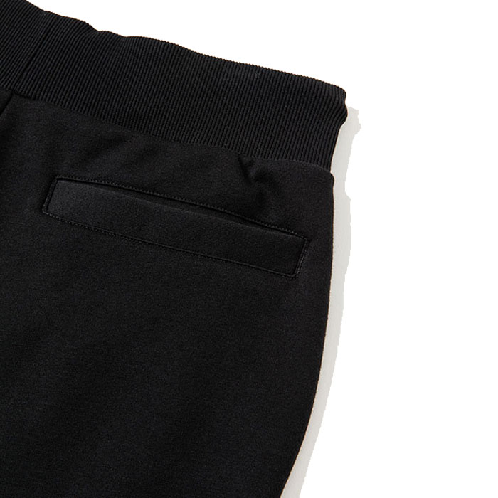 SY32 by SWEET YEARS SIDE LOGO SWEAT PANTS BLACK