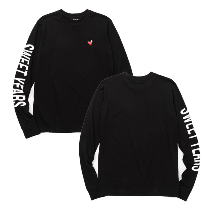 SWEET YEARS/スウィートイヤーズ【2023FW新作】Tシャツ ロングスリーブ/13803SY NERO