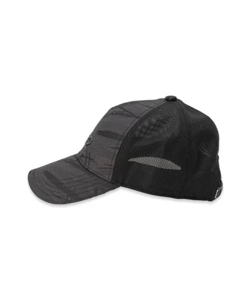 SY32 by SWEET YEARS【2023FW新作】JACQUARD MESH CAP BLACK